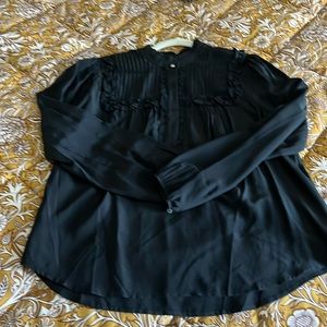 NWT Silk popover top